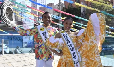Tahiana Rentería y Diego Chelia, Reyes del Carnaval de los Niños 2023.