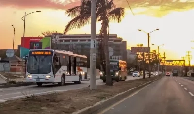 Transmetro en la Carrera 51B