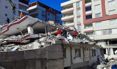 Los daños en Turquía.