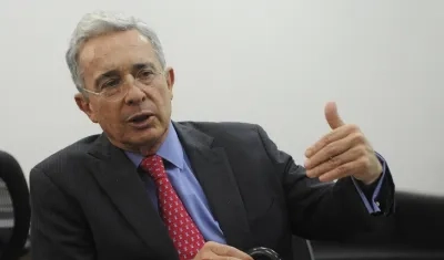 Álvaro Uribe.
