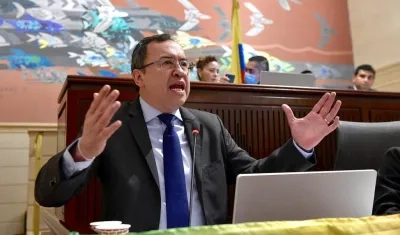 El Ministro del Interior, Alfonso Prada.