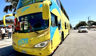 El bus que se convertirá en un escenario con grandes artistas.