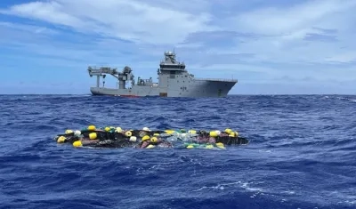 Así fue detectado el mayor cargamento de cocaína en Nueva Zelanda.