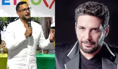 Miguel Ángel Del Río y Agmeth Escaf.