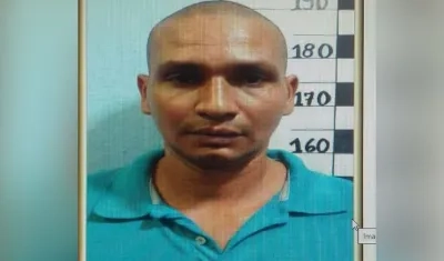 Julio César Baldiris Cardona, el interno que se fugó de la Ternera.