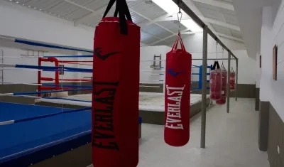 Vista interior del nuevo gimnasio Cuadrilátero Élite. 