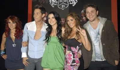 Integrantes del grupo mexicano RBD.