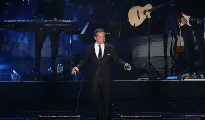 Luis Miguel en un concierto en el 2018 en el Auditorio Nacional de Ciudad de México.