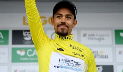 Daniel Felipe Martínez, ciclista colombiano del Ineos.