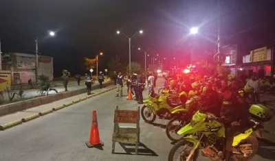 Operativos de control en Cali, la ciudad más violenta de Colombia, según estudio.