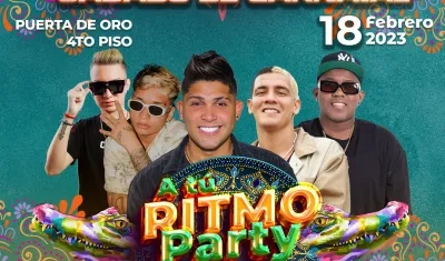 Los artistas invitados a 'A tu ritmo party’.