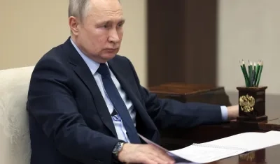 Vladimir Putin, presidente de Rusia. 