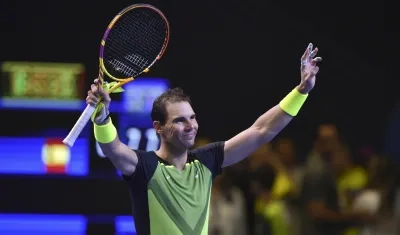 Rafael Nadal, tenista español.