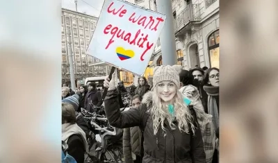   Rebecca Sprösser, ciudadana alemana.