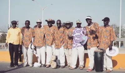 El Sexteto Tabalá, del maestro Rafael Cassiani, el gran homenajeado de la Noche del Río.