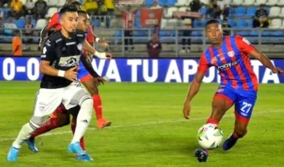 Imagen de archivo de un partido del clásico costeño