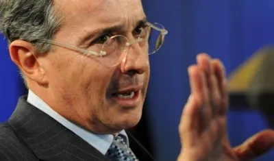 Álvaro Uribe Vélez.