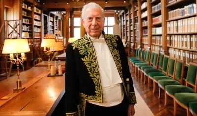 Vargas Llosa fue elegido en noviembre de 2021 nuevo miembro de la Academia.
