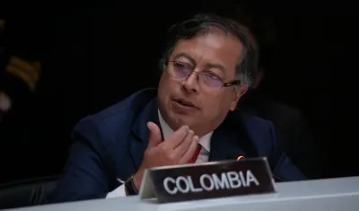 Gustavo Petro, Presidente de Colombia.