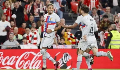 Raphinha marcó el gol del triunfo del Barcelona.