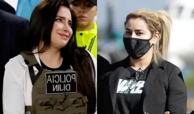 Aida Merlano y Nini Johana Úsuga.