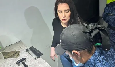 La excongresista condenada por corrupción electoral Aida Merlano Rebolledo.