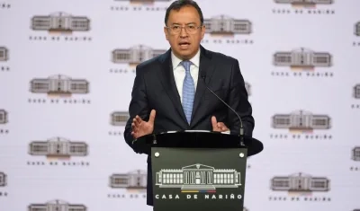 Alfonso Prada, Ministro del Interior.