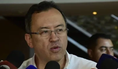 Alfonso Prada, Ministro del Interior.