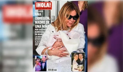 Portada de la Revista Hola en la que aparece la actriz y empresaria Ana Obregón, de 68 años
