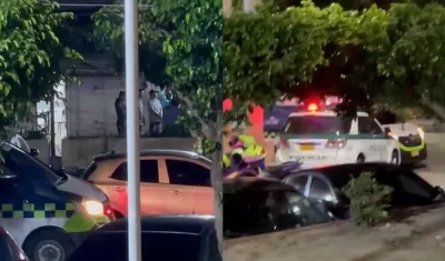 Atraco masivo en local de comidas rápidas