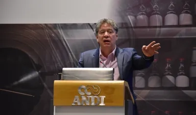 Bruce Mac Master, durante su intervención en el ‘Encuentro de la Alianza Latinoamericana Anticontrabando (Alac)’.