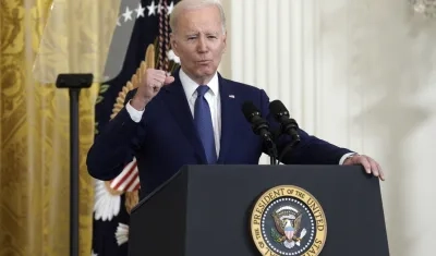 El Presidente de Estados Unidos, Joe Biden.