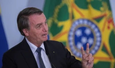 El expresidente de Brasil, Jair Bolsonaro.
