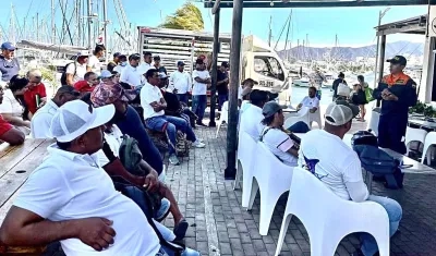 Capacitación a los capitanes.