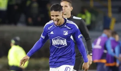 Daniel Cataño, mediocampista de Millonarios.