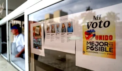 Poco ambiente electoral en Cuba.