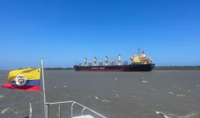 Canal de acceso al Puerto de Barranquilla