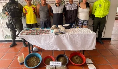 Las capturas se realizaron en tres barrios de Soledad. 