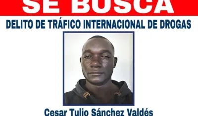 Cesar Tulio Sánchez Valdés, prófugo de la justicia. 