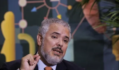 El expresidente de la República, Iván Duque.