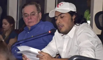 El diputado del Atlántico Nicolás Petro Burgos.