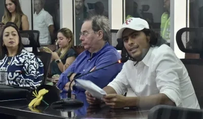 El diputado Nicolás Petro.