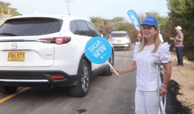 La Gobernadora del Atlántico, Elsa Noguera.