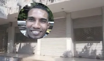 Gorin Antonio Avelar Valencia fue golpeado tras disparar al universitario en este almacén de ropa. 