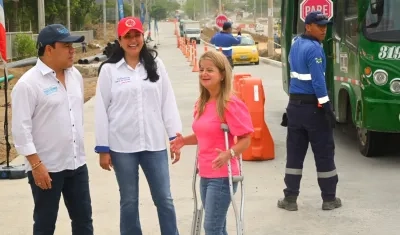 La Gobernadora del Atlántico, Elsa Noguera.