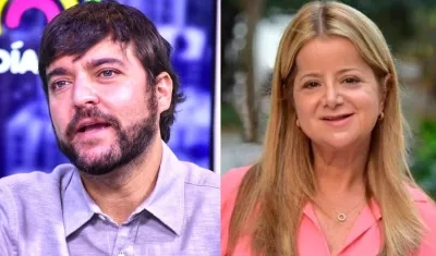 El Alcalde Jaime Pumarejo y la Gobernadora Elsa Noguera.