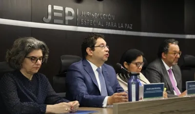 Magistrados de la JEP.