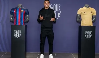 Joao Mendes venía entrenando en las últimas semanas con el juvenil del Barça