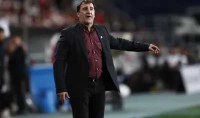 Néstor Lorenzo, técnico de la Selección Colombia. 