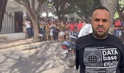 Hexavier Jesús Saavedra Aldana, alias ‘Valenciano’, murió en el lugar de los hechos. 